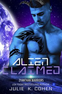 Zyanthan Warriors series, cover for Alien Claimed