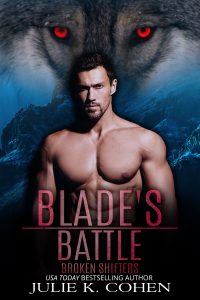 Broken Shifters series, cover for Blade's Battle